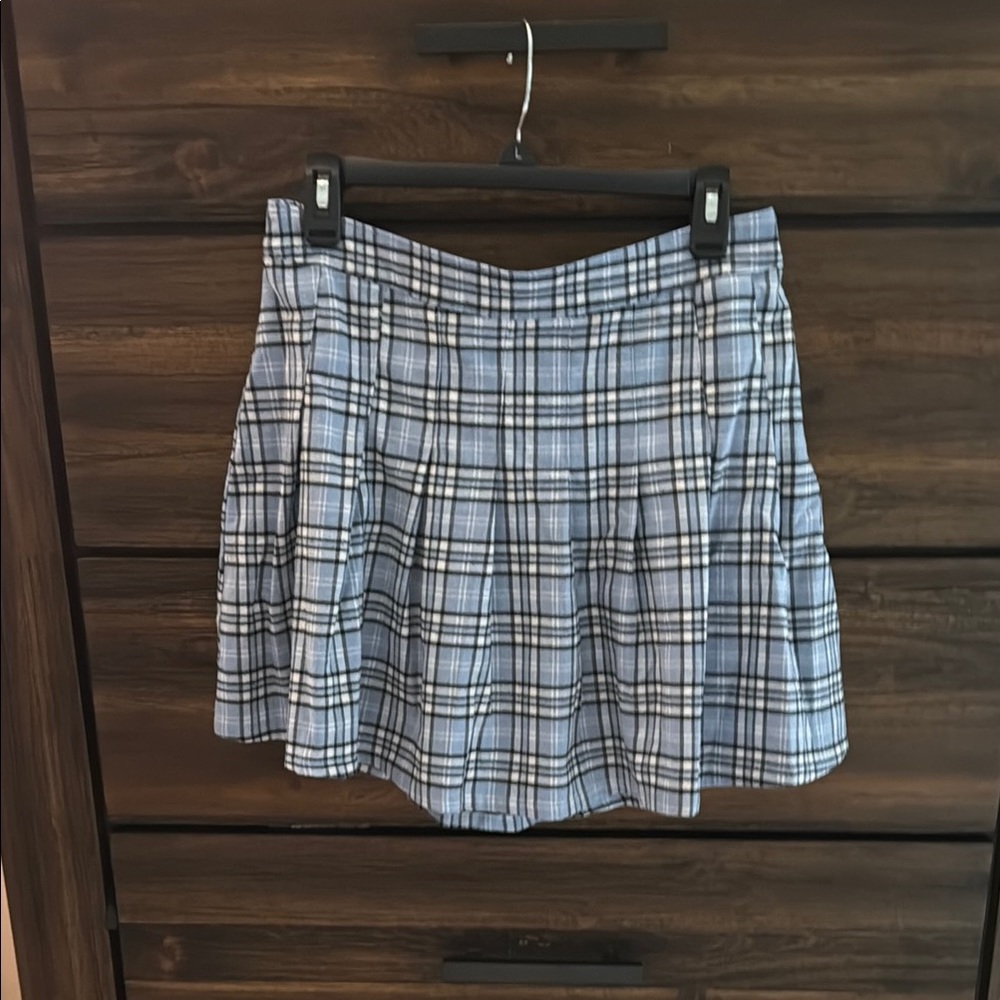Hollister Pleated Mini Skater Skirt